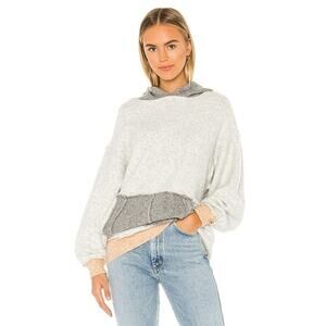 Free People Significant Other Oversized Slouchy Colorblock Sweater